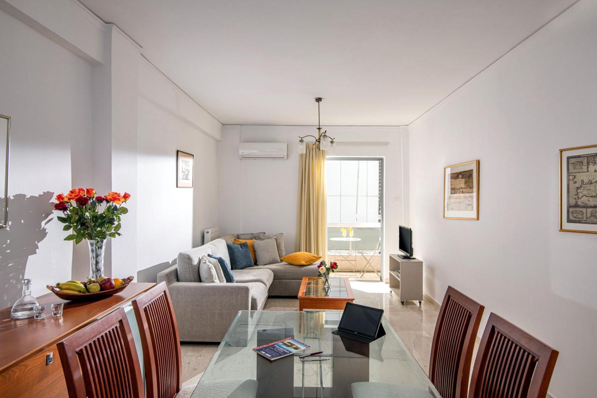Central Double Bedroom Apartment Heraklion Zewnętrze zdjęcie